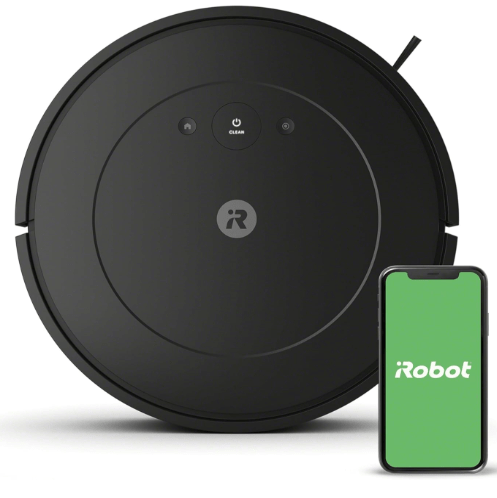 iRobot Roomba Vac Robot Vacuum (Q0120) - Easy to use, Power-Lifting Suction, Multi-Surface Cleaning, Smart Navigation Cleans in Neat Rows, Self-Charging, Alexa
