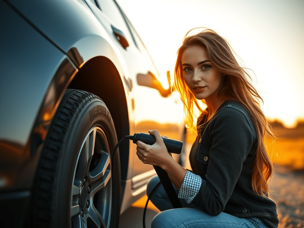 Limited Time: 28% Off Airmoto Tire Inflator Portable Air&nbsp;Compressor