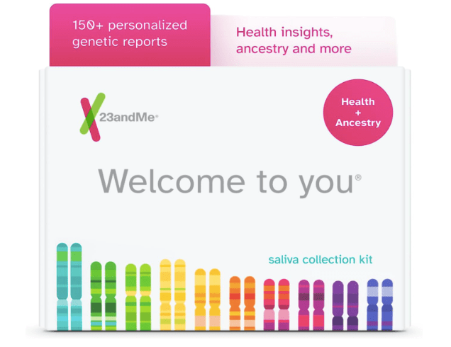 23andMe Health + Ancestry Service: Personal Genetic DNA Test Including Health Predispositions, Carrier Status, Wellness, and Trait Reports 