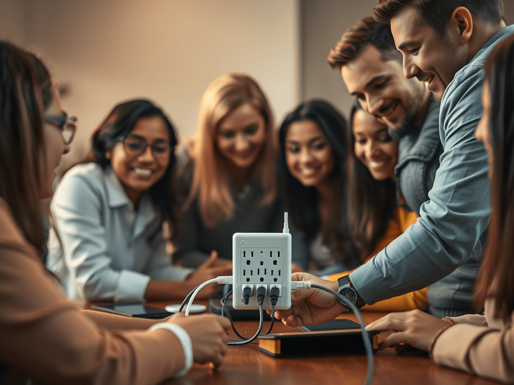Limited Time Discount: 17% Off Surge Protector Power Strip, 5Ft Braided Extension&nbsp;Cord