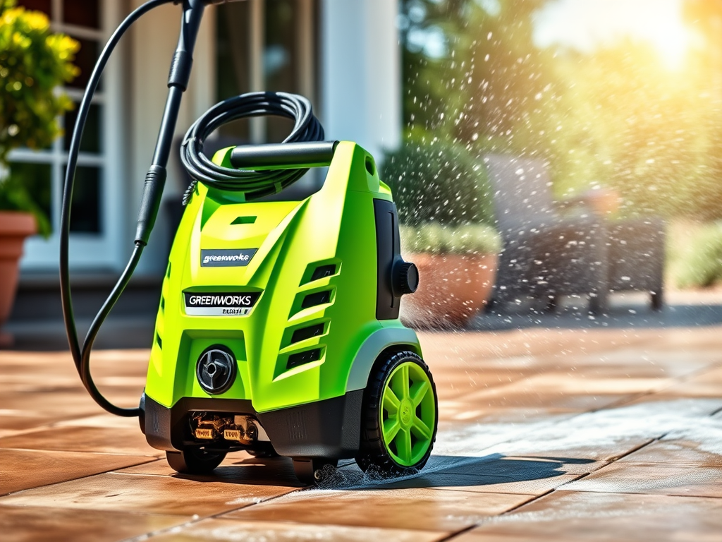 One Day Only Deal: 54% off Greenworks Electric Pressure Washer Combo&nbsp;Kit