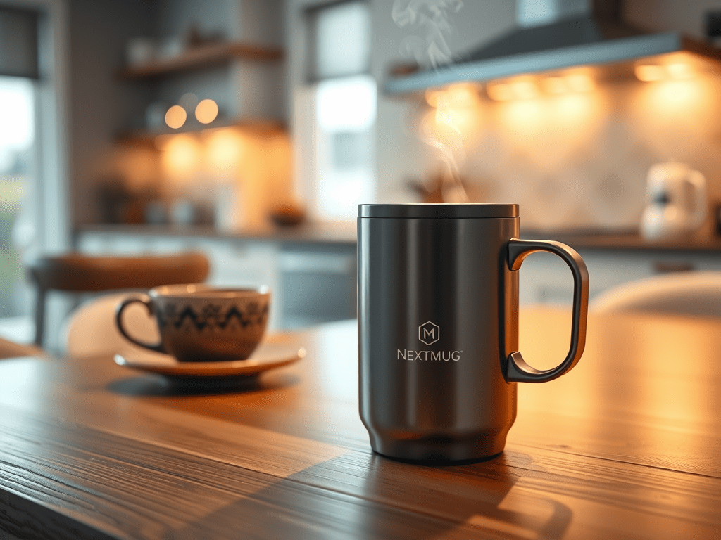 It’s Back: 23% Off Nextmug Self-Heating Coffee&nbsp;Mug
