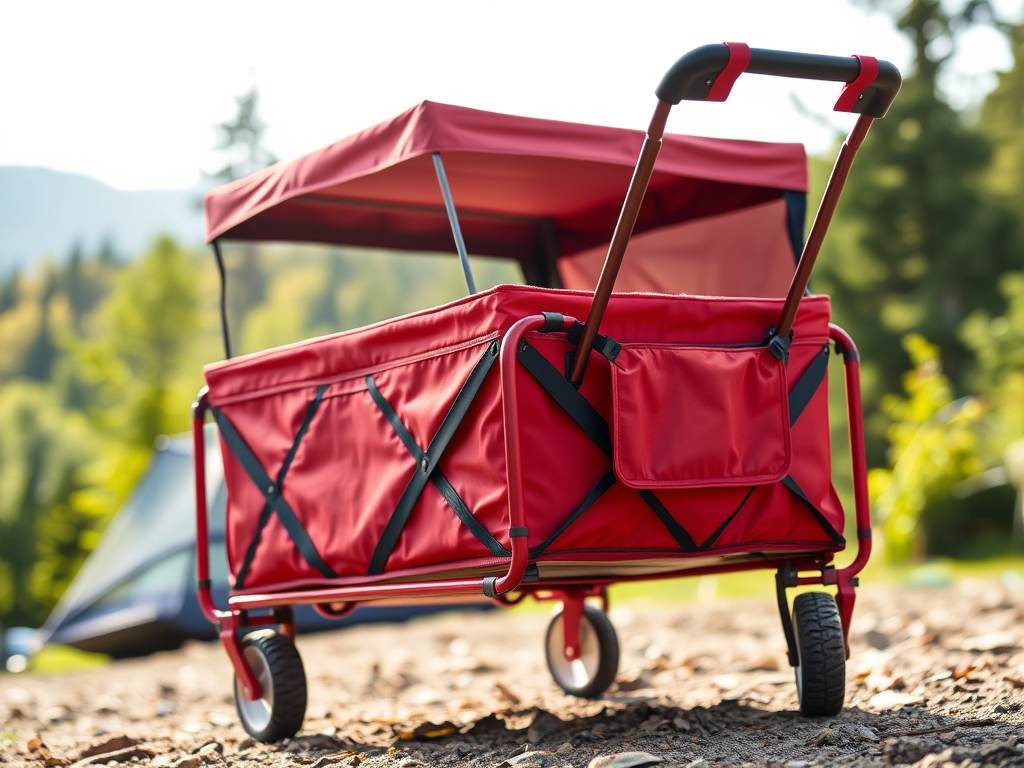 Pricing Rollback: 43% Off  Ozark Trail Camping Utility&nbsp;Wagon