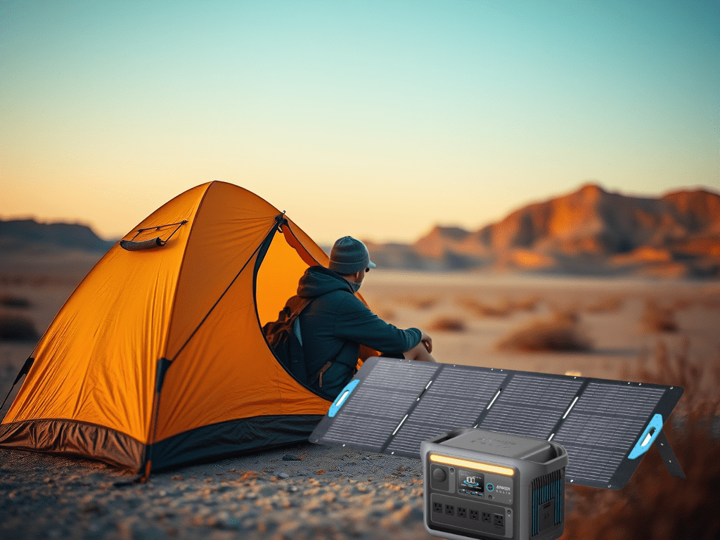 Limited Time Discount: 55% Off Anker SOLIX C1000 Portable Power Station with 200W Solar&nbsp;Panel