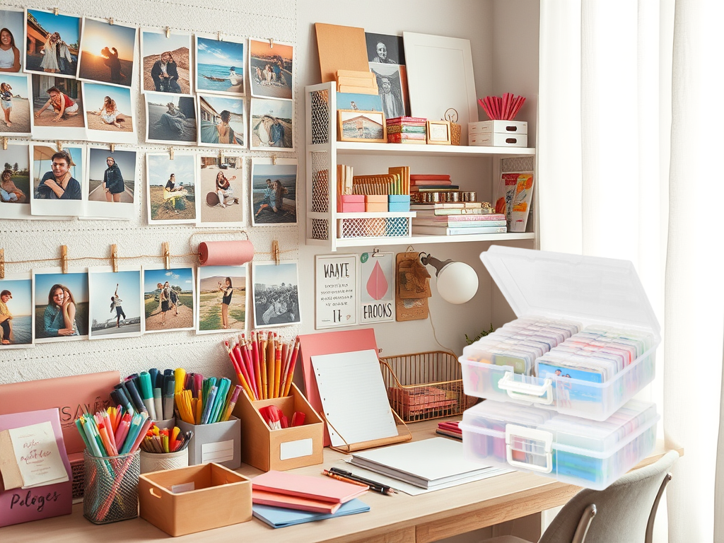 Limited Time Discount: 10% Off IRIS USA 4″ x 6″ Photo Storage Craft Keeper, 2&nbsp;Pack