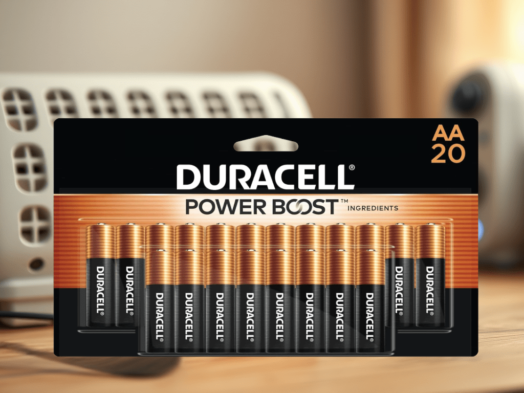 Limited Time Discount: 49% Off Duracell Coppertop AA Batteries with Power Boost Ingredients, 20&nbsp;Count