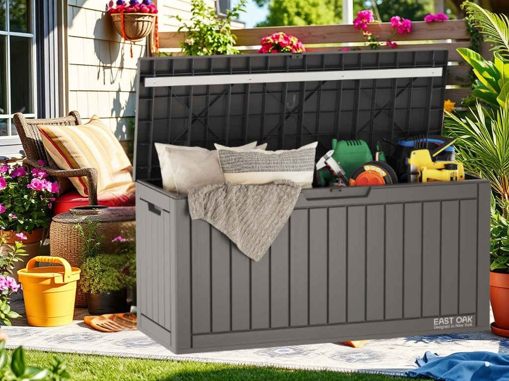 Limited Time Discount: 30% Off EAST OAK 60 Gallon Deck&nbsp;Box