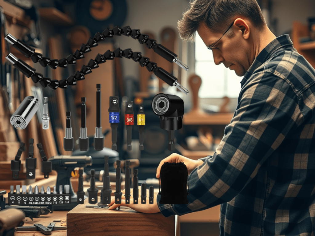 Limited Time Discount: 52% Off Flexible Drill Bit Extension&nbsp;Set