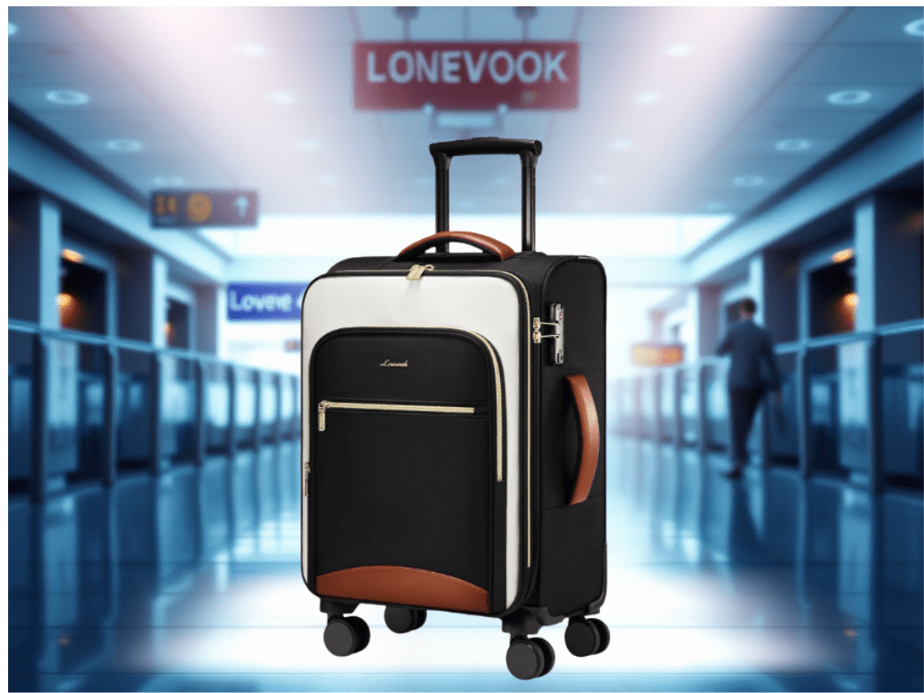 Limited Time Discount: 35% Off LOVEVOOK Carry On Luggage, 20 Inch Softside Suitcases with&nbsp;Wheels