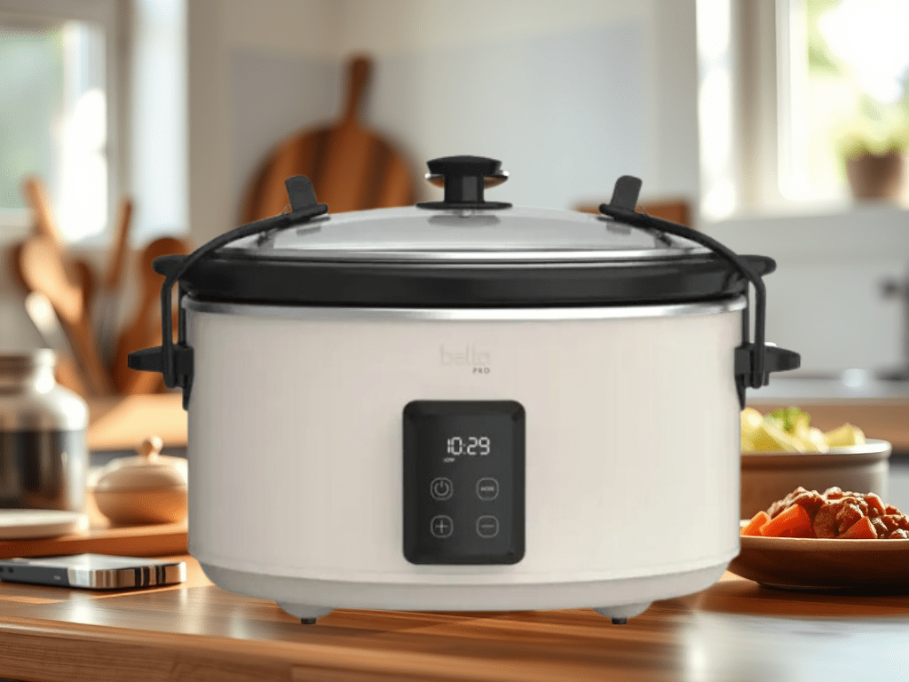 One Day Only: 50% off bella PRO 5-qt. Programmable Slow&nbsp;Cooker