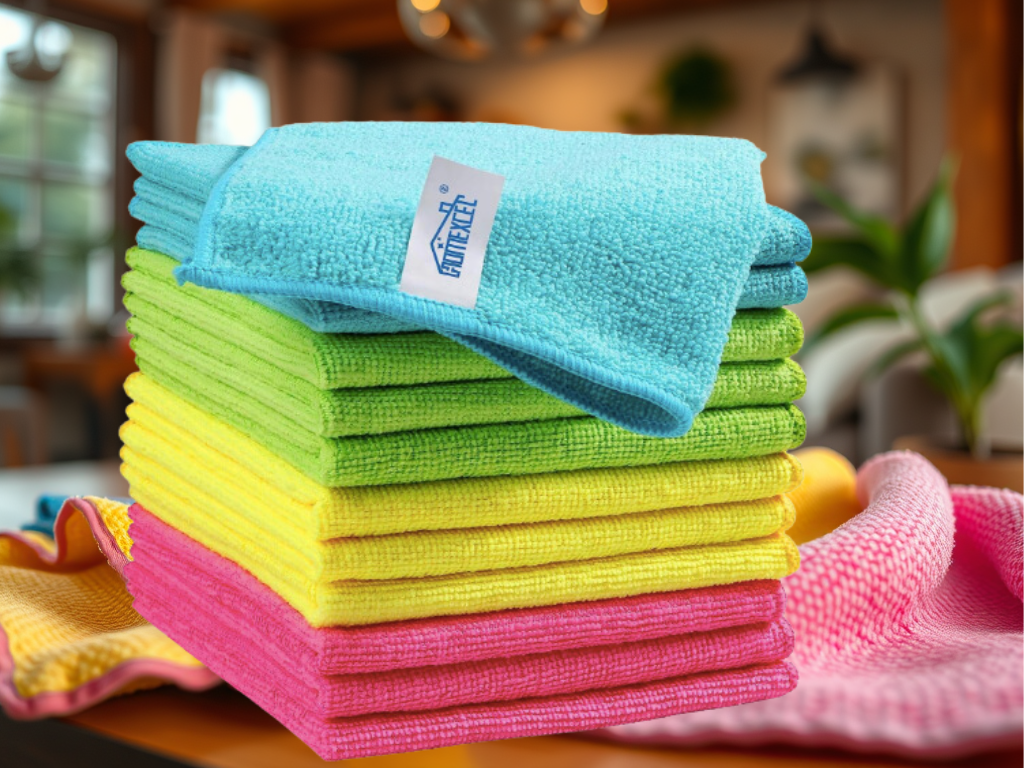 Limited Time Discount: 34% Off HOMEXCEL Microfiber Cleaning Cloth, 12&nbsp;Pack