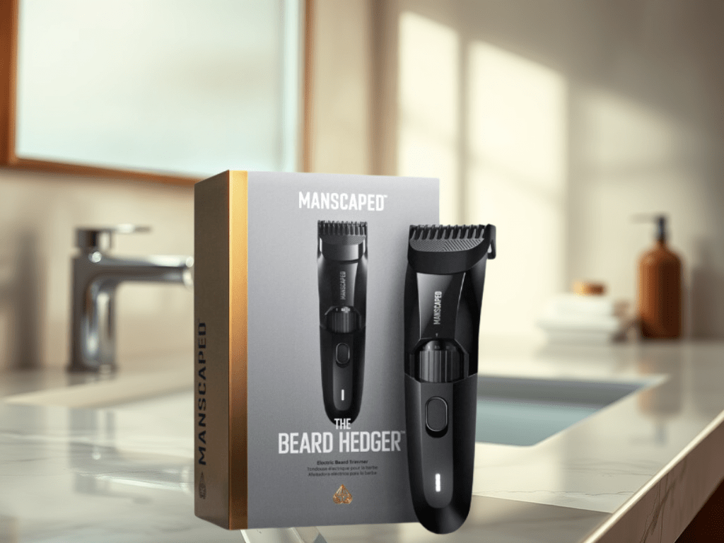 Limited Time Discount: 25% Off MANSCAPED® The Beard Hedger® Premium Men’s Beard&nbsp;Trimmer