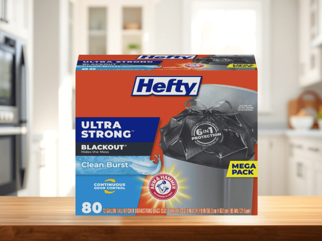 Limited Time: 25% Off Hefty Ultra Strong 13 Gallon Trash&nbsp;Bags