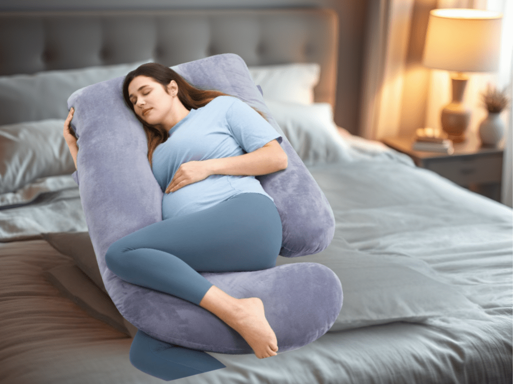 Save With Clip Coupon: 24% Off Momcozy U Shaped Full Body Maternity&nbsp;Pillow