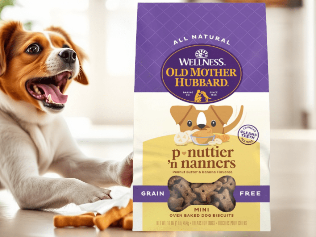 Limited Time Discount: 32% Off Old Mother Hubbard by Wellness Classic P-Nuttier ‘N Nanners Dog&nbsp;Treats