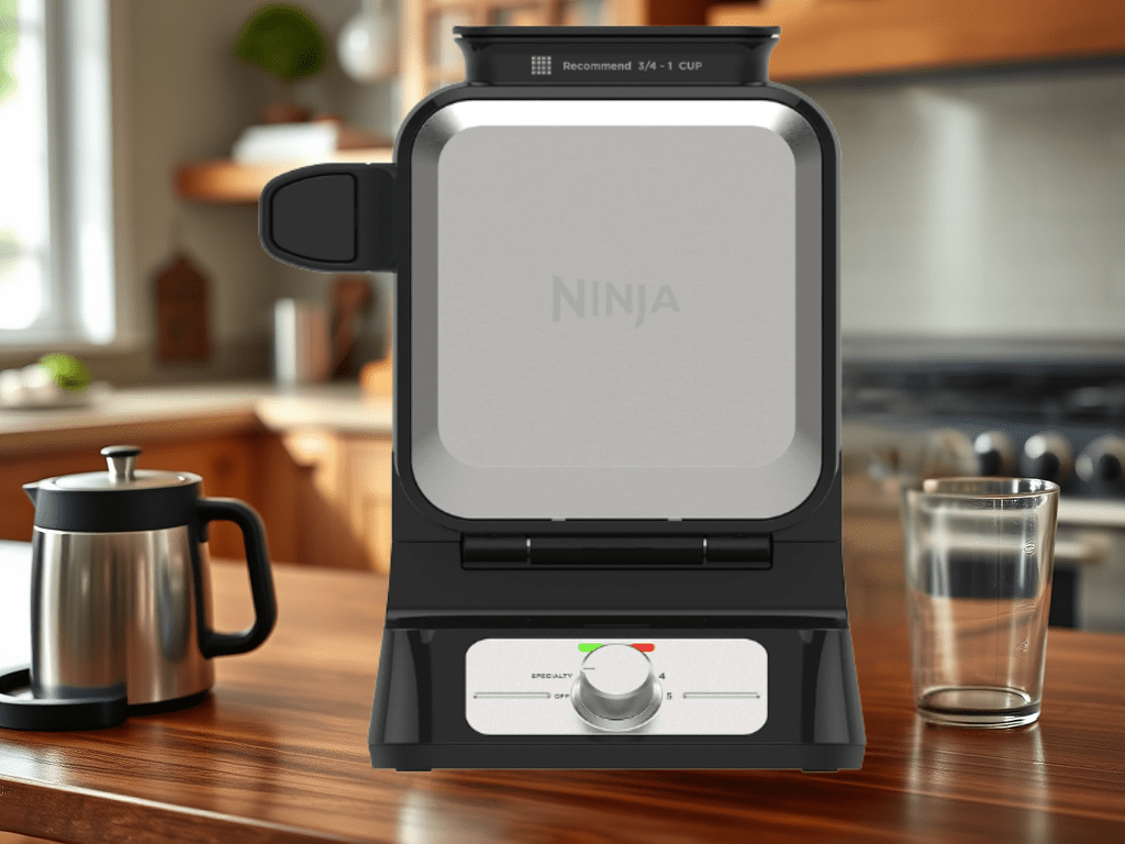 Limited Time Discount: 13% Off Ninja BW1001 NeverStick PRO Belgian Waffle&nbsp;Maker