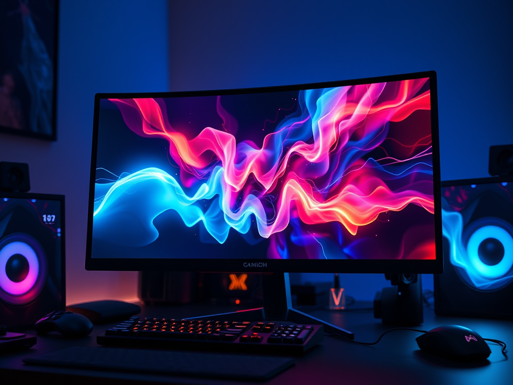 Save With Coupon: 20% Off 27 inch Curved Gaming Monitor with FreeSync & Eye-Care&nbsp;Technology