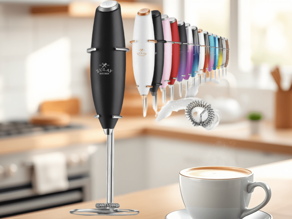 Limited Time Discount: 28% Off Zulay Kitchen Powerful Milk Frother&nbsp;Wand