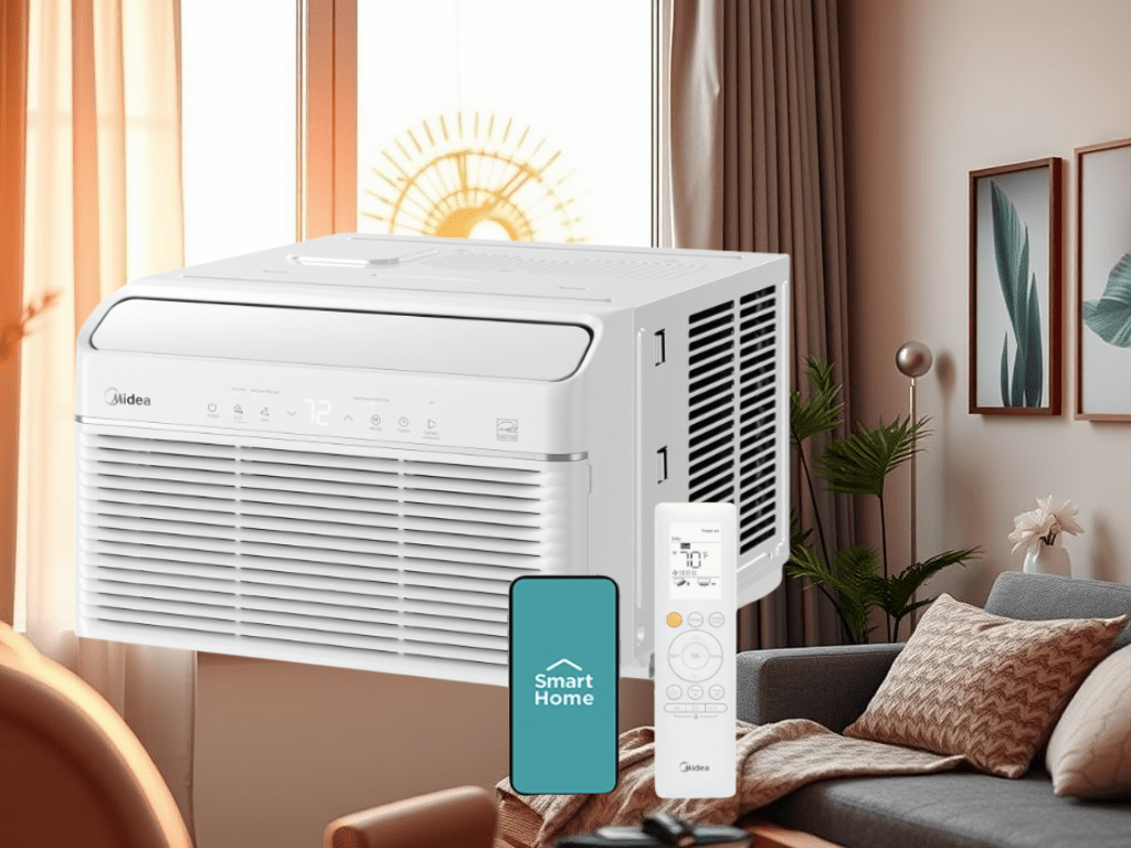 Limited Time Discount: 11% Off Midea EasyCool Smart Inverter Air Conditioner Window&nbsp;Unit