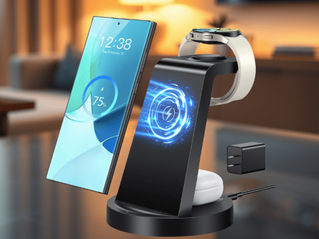 Amazon Prime Exclusive Savings: 40% Off Wireless Charger Station for&nbsp;Samsung