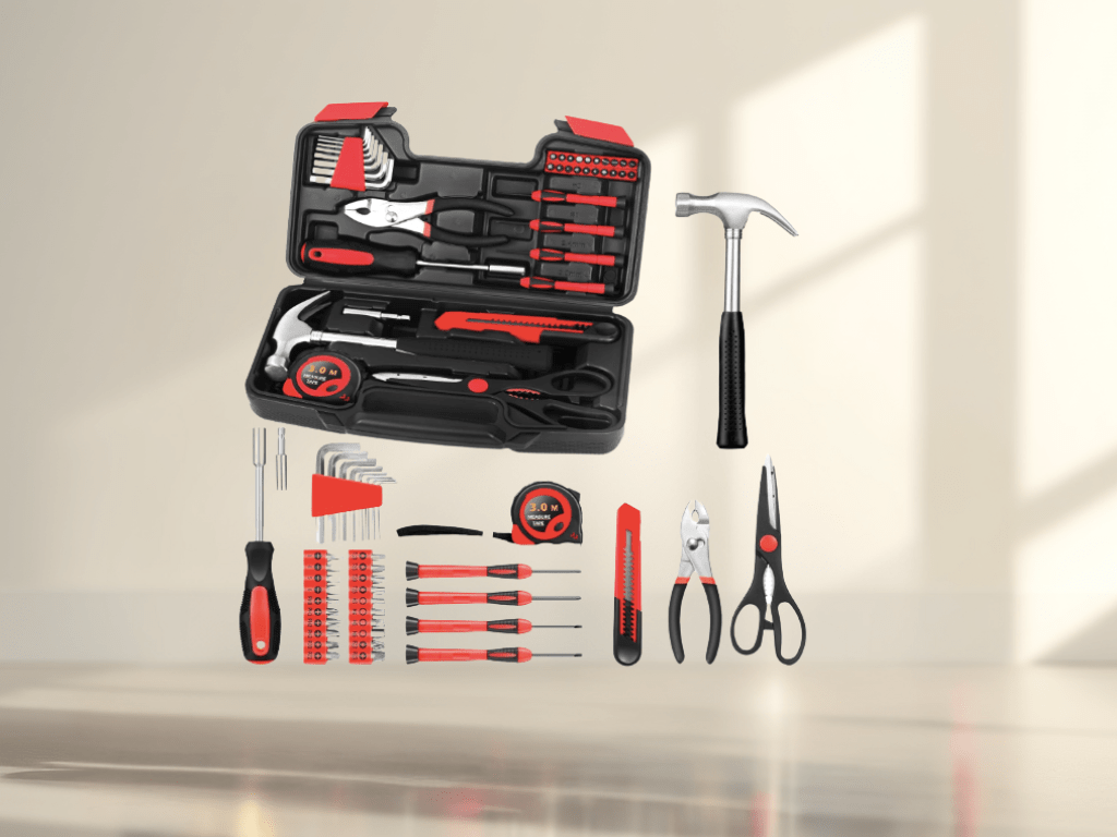 Limited Time Discount: 11% Off 39-Piece Household Tool Set with Storage&nbsp;Case