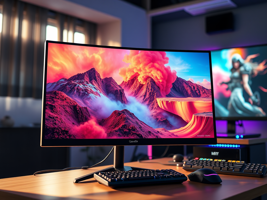 Discounted: 17% Off Gawfolk 27 inch Curved Gaming&nbsp;Monitor