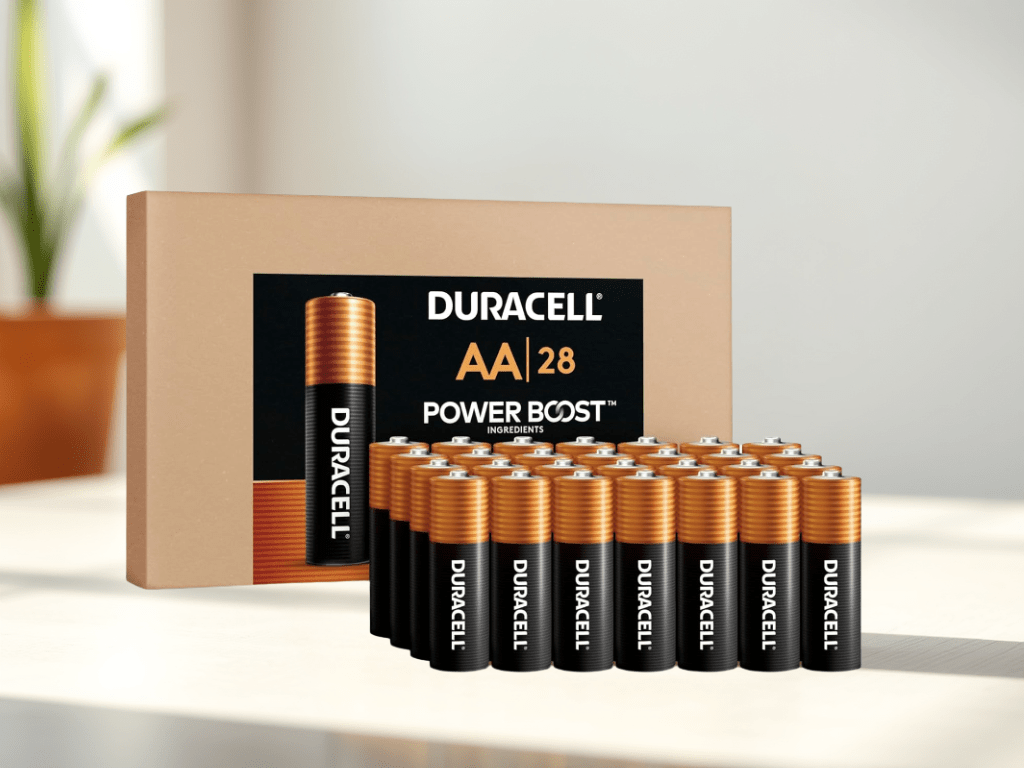 Limited Time Discount: 29% Off Duracell Coppertop AA Batteries with Power Boost ingredients, 28&nbsp;Count