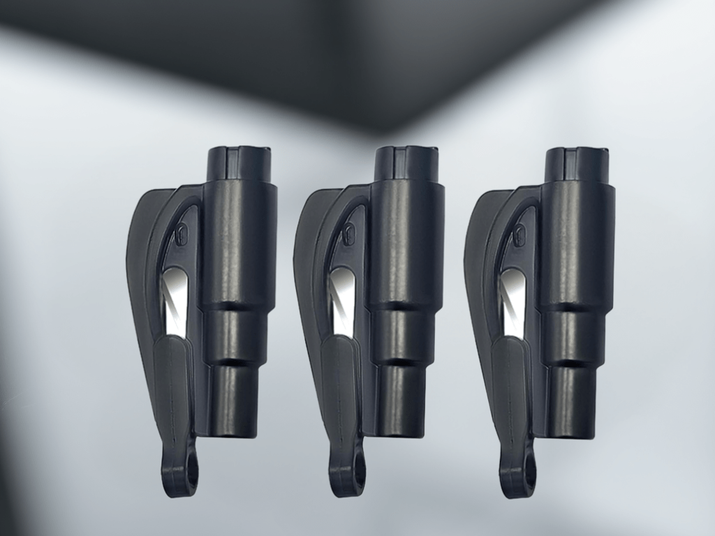 Trending Item: 23% Off Emergency Keychain Car Escape Tool,  Pack of 3&nbsp;Black