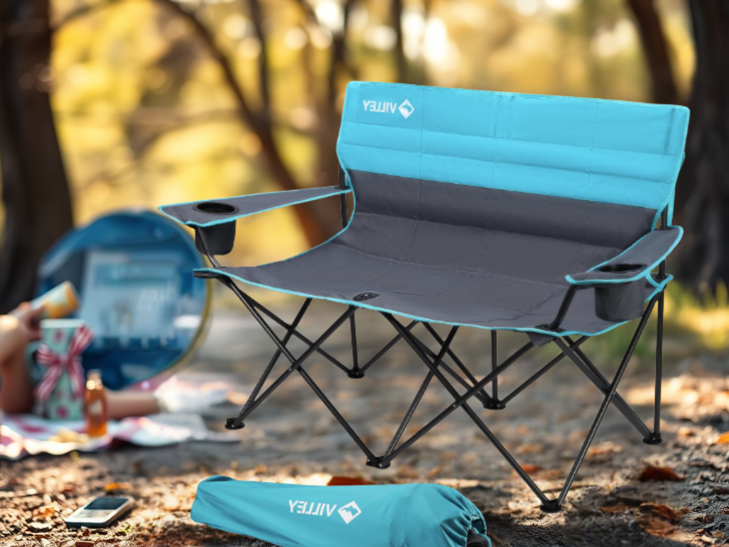 Trending: 25% Off VILLEY Double Camping Chair – Extra Wide&nbsp;Loveseat