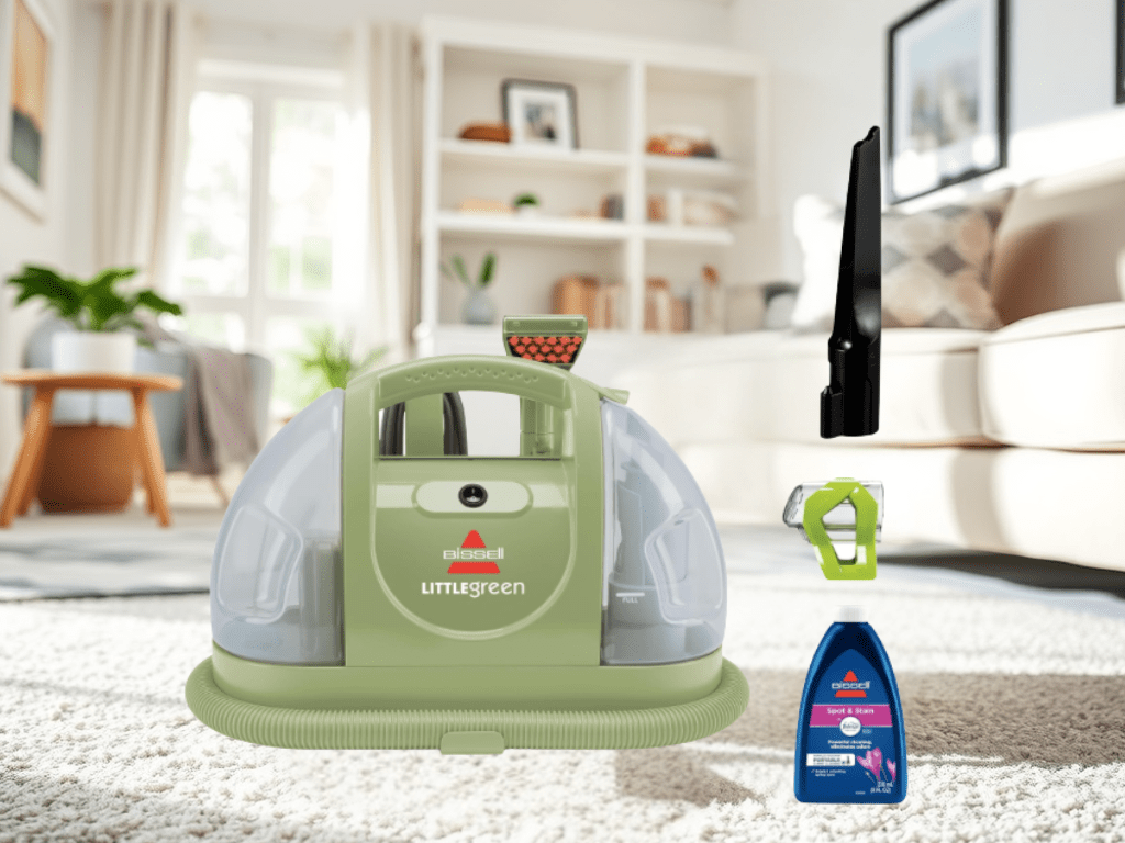 Discounted: 19% Off BISSELL Little Green Multi-Purpose Portable Carpet and Upholstery&nbsp;Cleaner