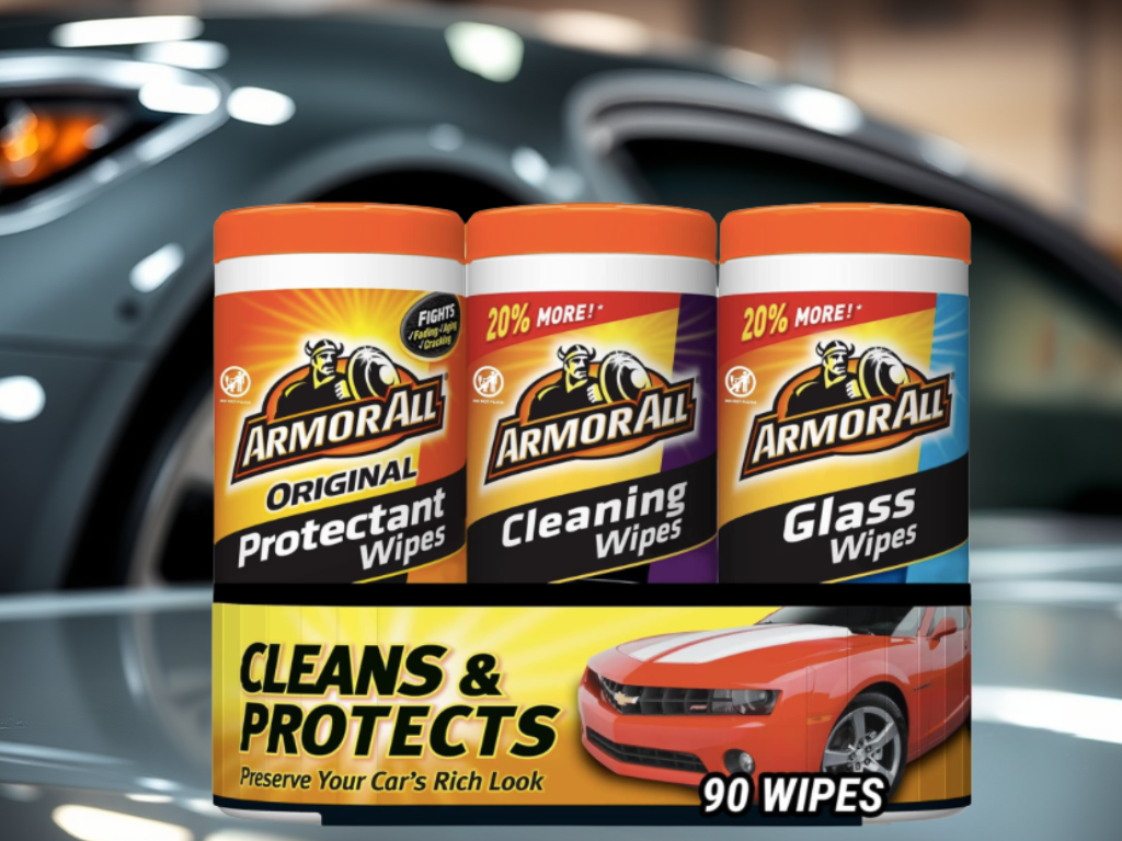 Discounted: 37% Off Pack of 3 Armor All Protectant, Glass and Cleaning Wipes, 30 Count&nbsp;Each