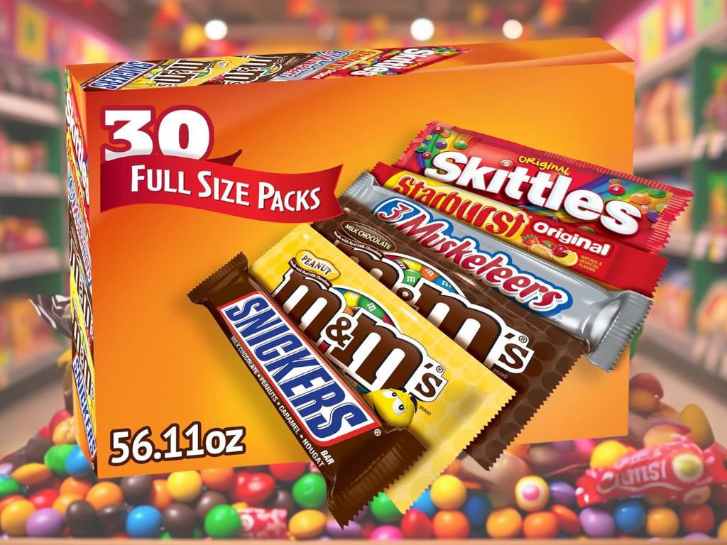 Discounted: 30% Off Mars Candy Variety Pack, 30 Count 