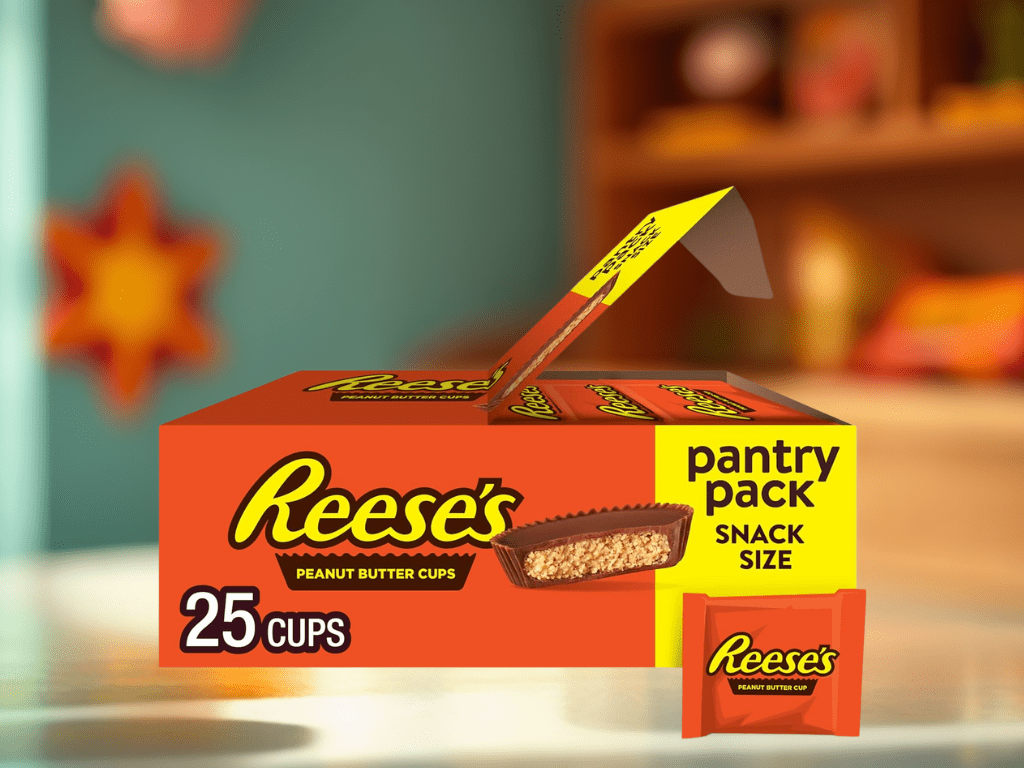 Discounted: 30% Off REESE’S Milk Chocolate Snack Size Peanut Butter Cups, 25&nbsp;Pieces