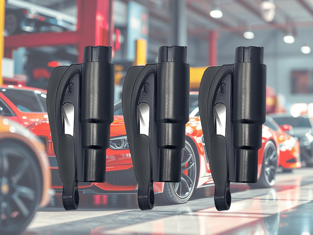 Discounted: 23% Off Emergency Keychain Car Escape Tool,  Pack of 3&nbsp;Black