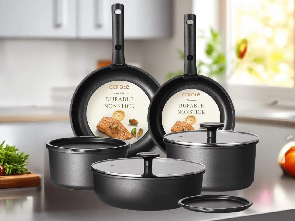 Discounted: 67% Off CAROTE Pots and Pans&nbsp;Set