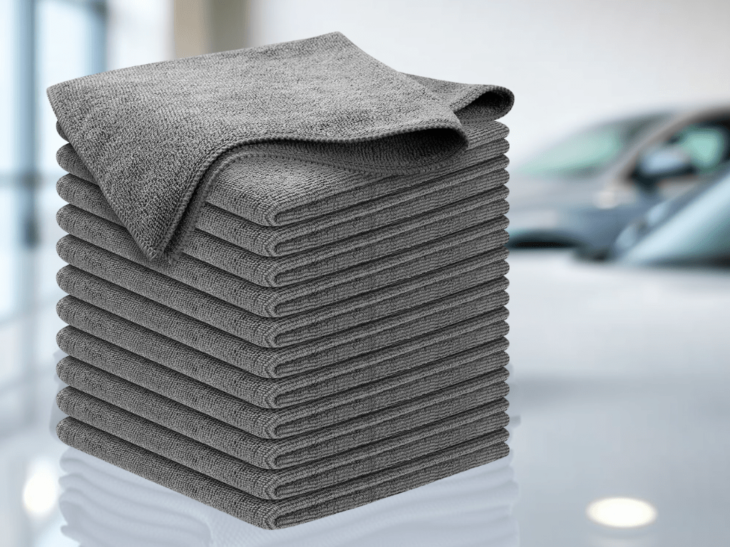 Discounted: 33% Off USANOOKS Microfiber Cleaning Cloth Grey, 12&nbsp;Pieces