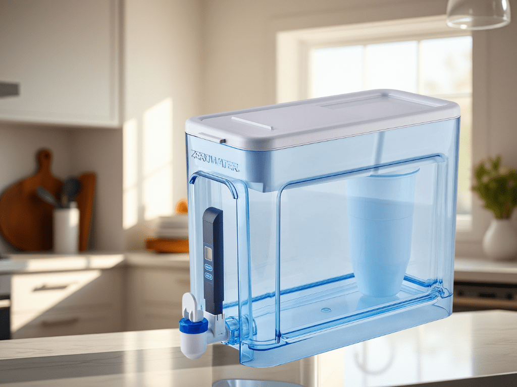 Save More With Coupon: 42% Off ZeroWater 32-Cup Ready-Read 5-Stage Water Filter&nbsp;Dispenser