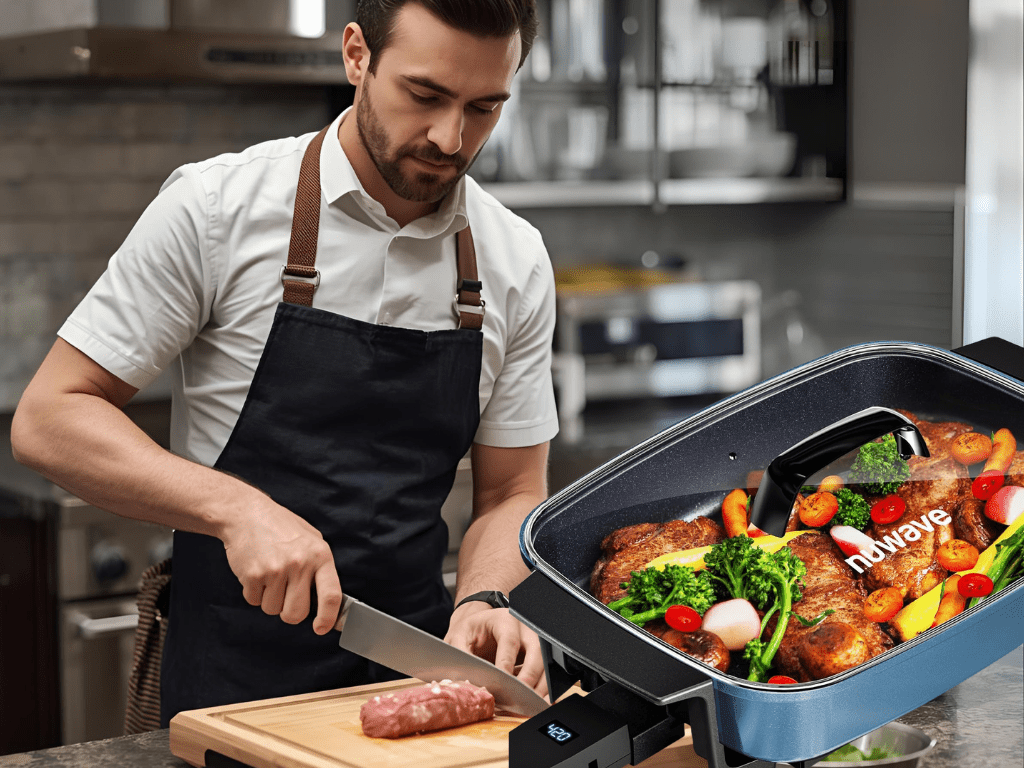 Discounted: 15% Off Nuwave Medley XL Digital Electric Skillet, Family Size&nbsp;Griddle