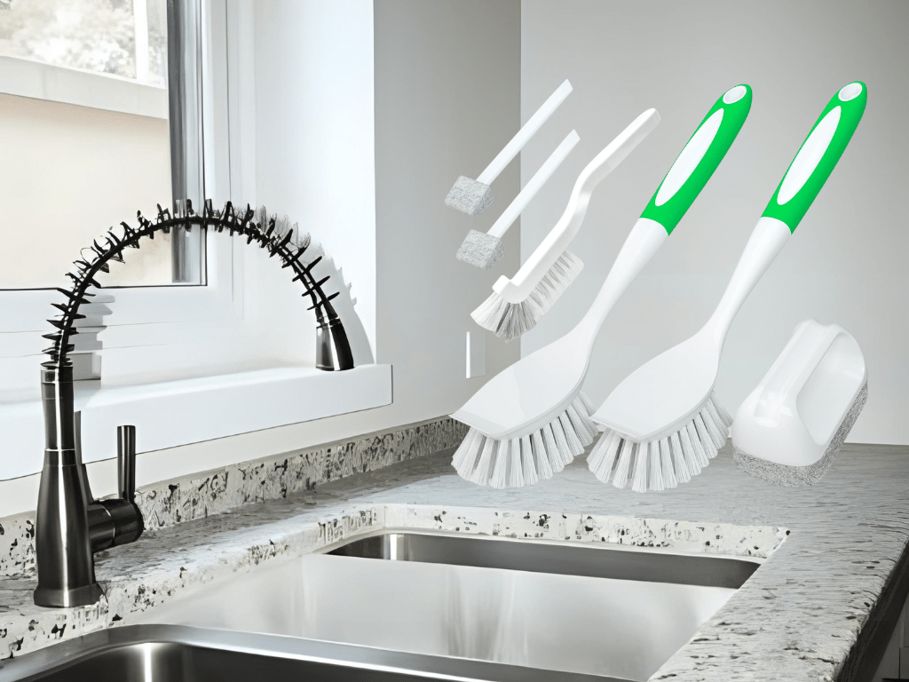 Discounted: 34% Off Holikme  Kitchen Cleaning Brush, 6&nbsp;Pack