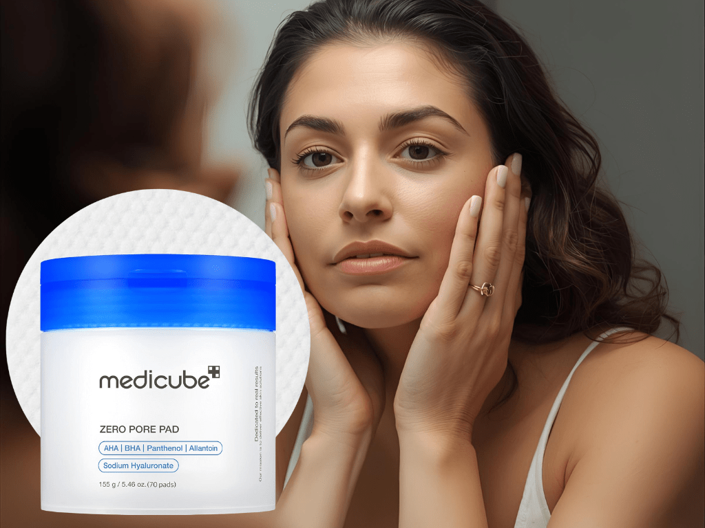 Discounted: 39% Off Medicube Zero Pore Pads 2.0, Dual-Textured Facial Toner Pads, 70&nbsp;units
