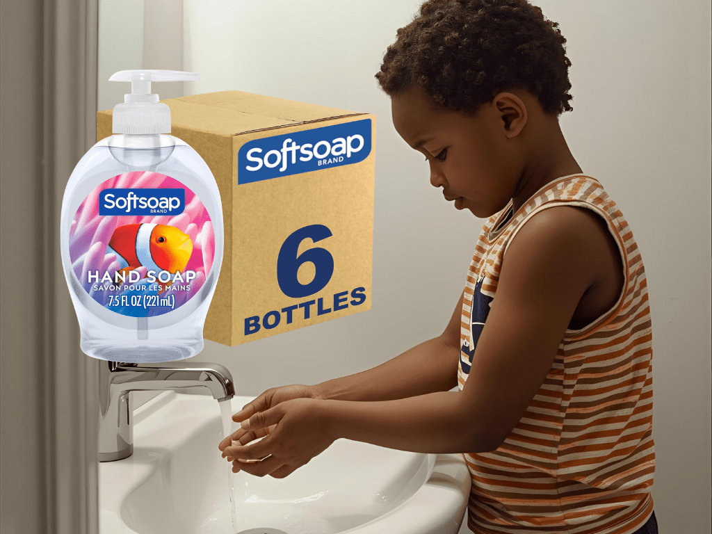 Discounted: 49% Off Softsoap Liquid Hand Soap, Aquarium Series, Pack of&nbsp;6