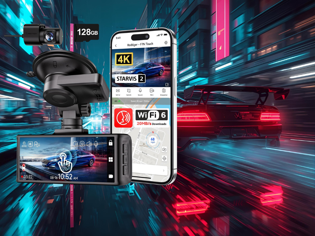 Discounted: 27% Off REDTIGER 4K Dash Cam Front and&nbsp;Rear