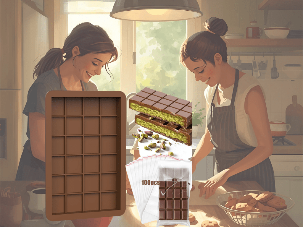 Discounted: 22% Off Juome Large Chocolate Bar Mold – 1 Inch&nbsp;Deep