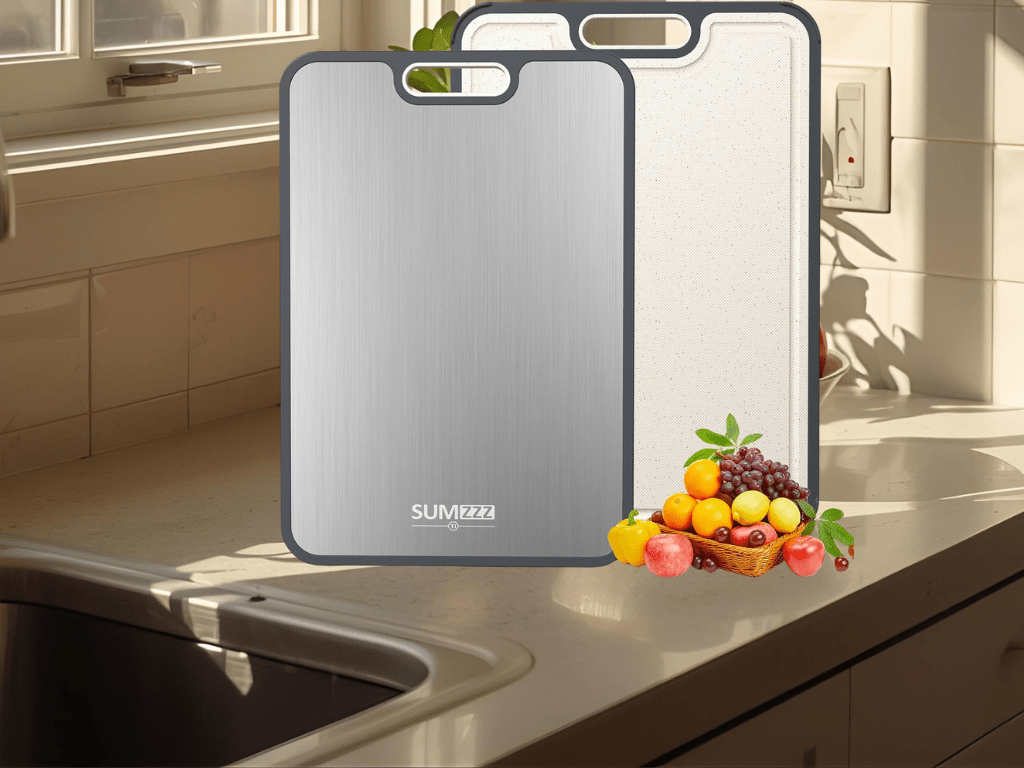 Discounted: 40% Off Titanium Kitchen Cutting Board, 16”×11” 