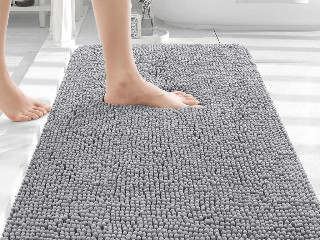Discounted: 34% Off OLANLY Extra Soft Absorbent Chenille Bath&nbsp;Rugs