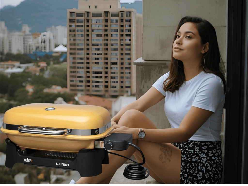 Discounted: 37% Off Weber Lumin Outdoor Electric Barbecue Grill,  