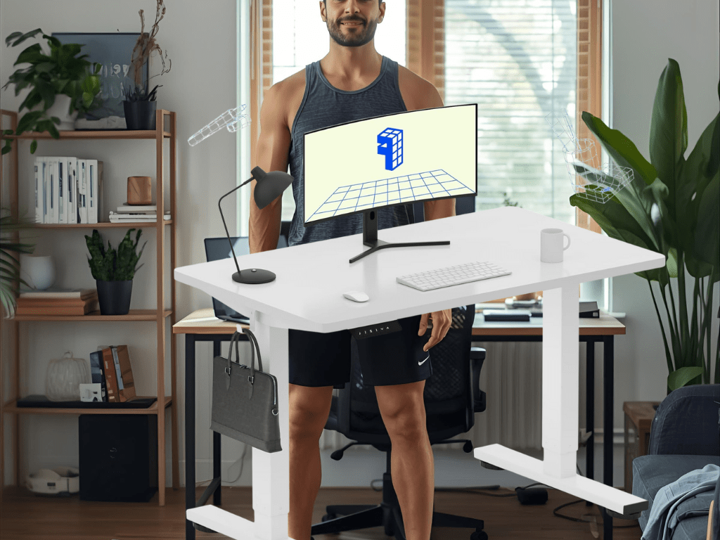 Prime Big Deal: 31% Off FLEXISPOT Electric Stand Up Desk&nbsp;Workstation