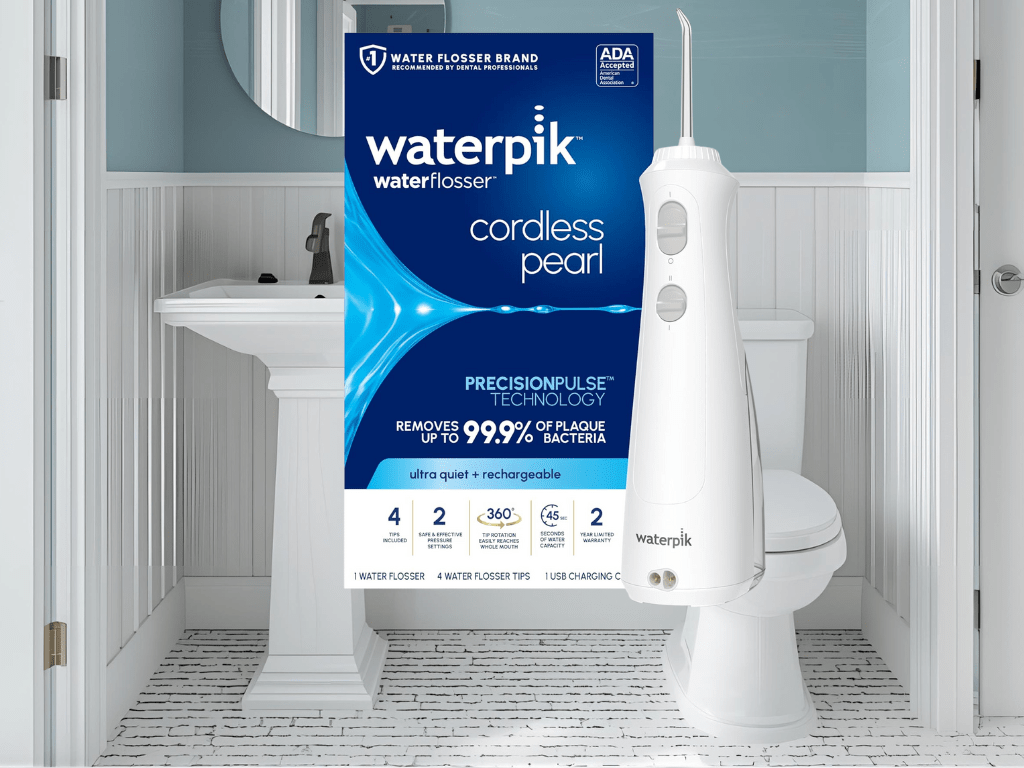 Save With Coupon: 43% Off Waterpik Cordless Pearl Rechargeable Portable Water&nbsp;Flosser