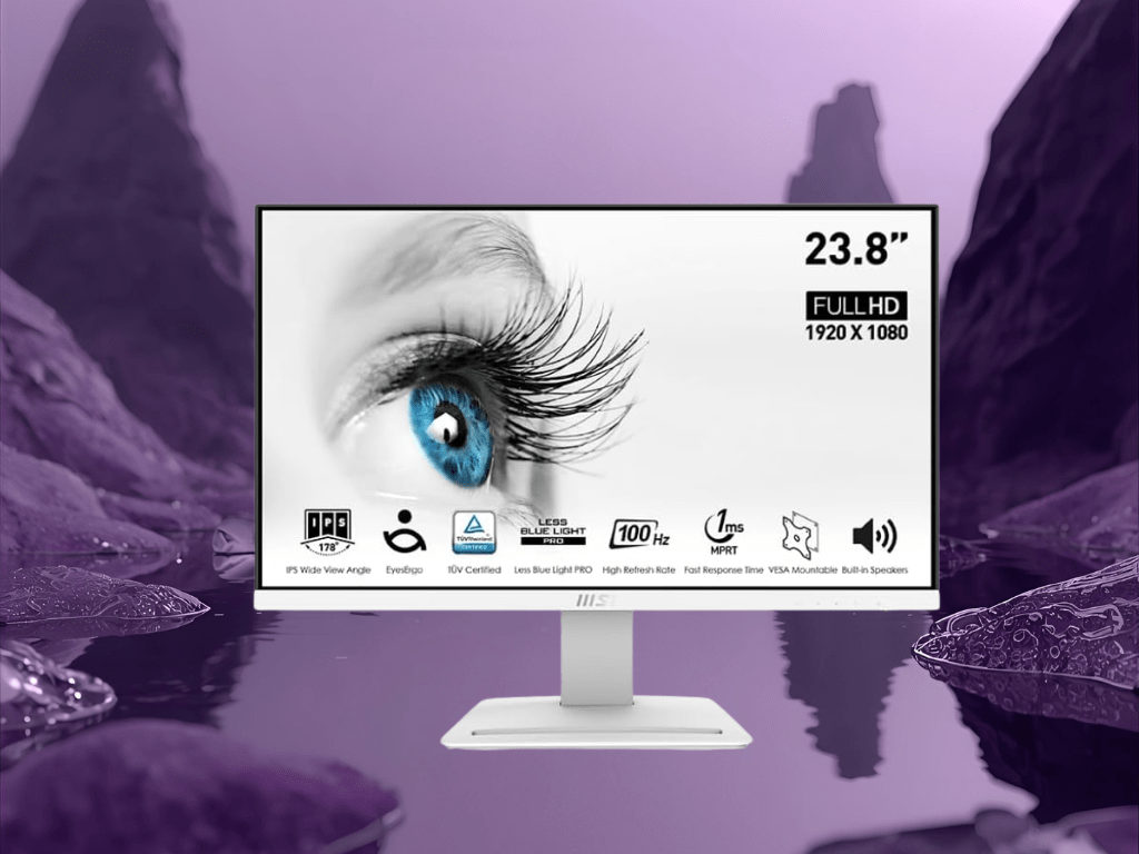 Discounted: 20% Off MSI Pro 24″ Monitor with Tilt&nbsp;Stand