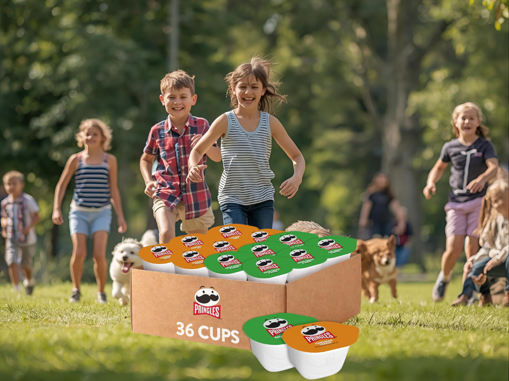 Discounted: 38% Off Pringles Potato Crisps Chips, 36&nbsp;Cups